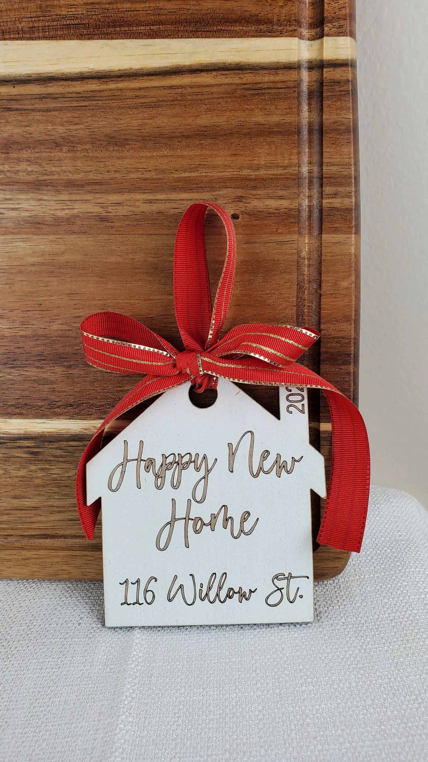 New Home Ornament - customized only