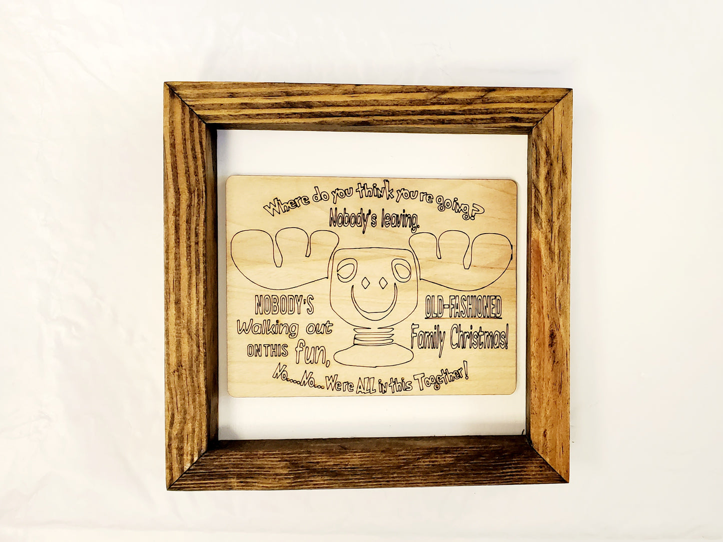 Old Fashioned Family Christmas – Handmade Wood Sign