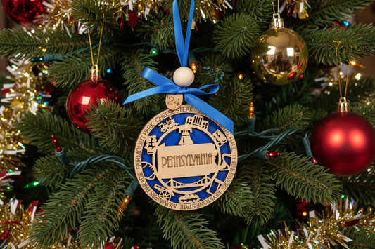 Beautiful State ornaments - Perfect Gifts - What state have you lived in? Every state available. Great souvenir and keepsake gifts.