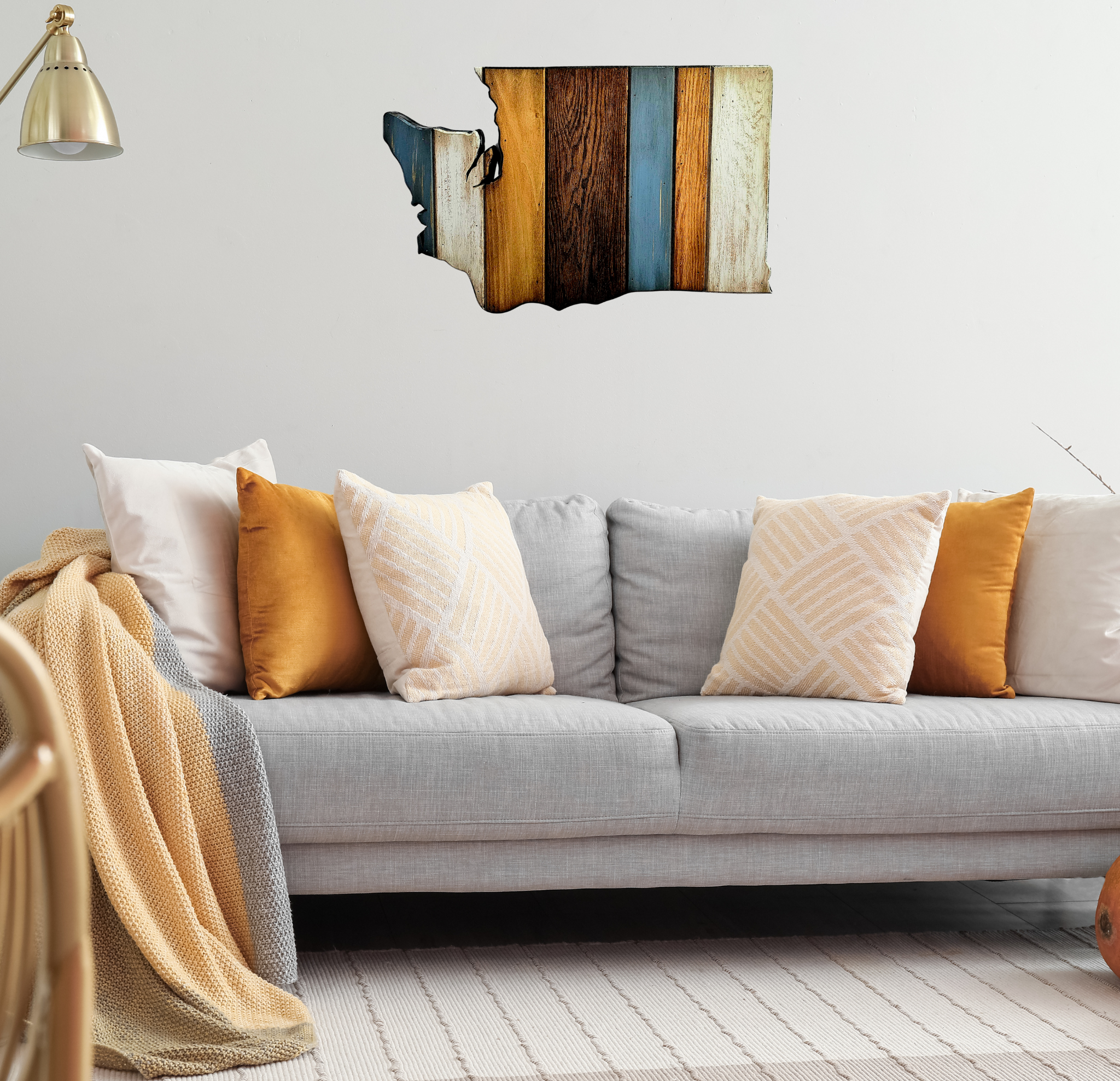 Washington State Wall Art - Handmade Wood Sign | Evergreen State Decor ...