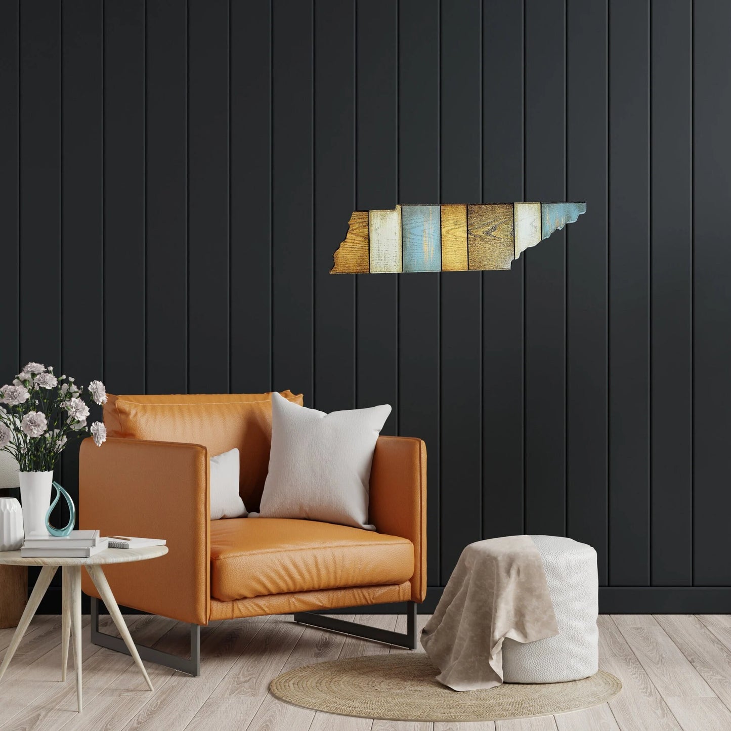 Tennessee State Wall Art - Handcrafted Wood Home Decor | Made in USA