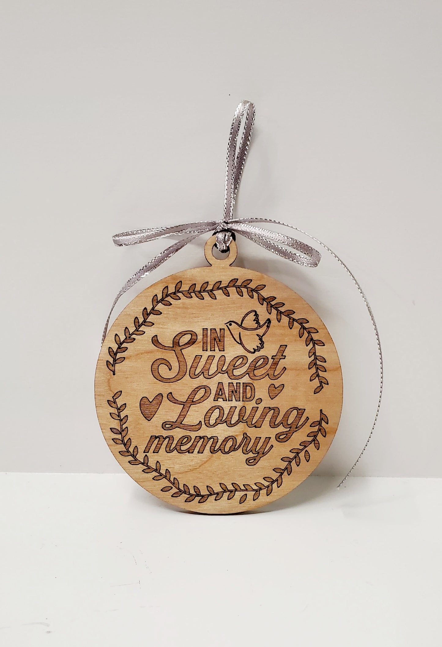 In Sweet and Loving Memory - memorial ornament