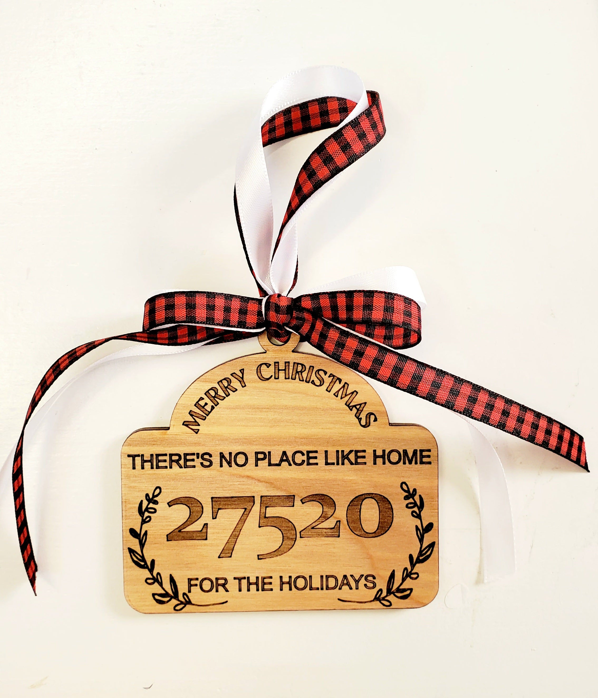 Customizable Zip Code Ornament