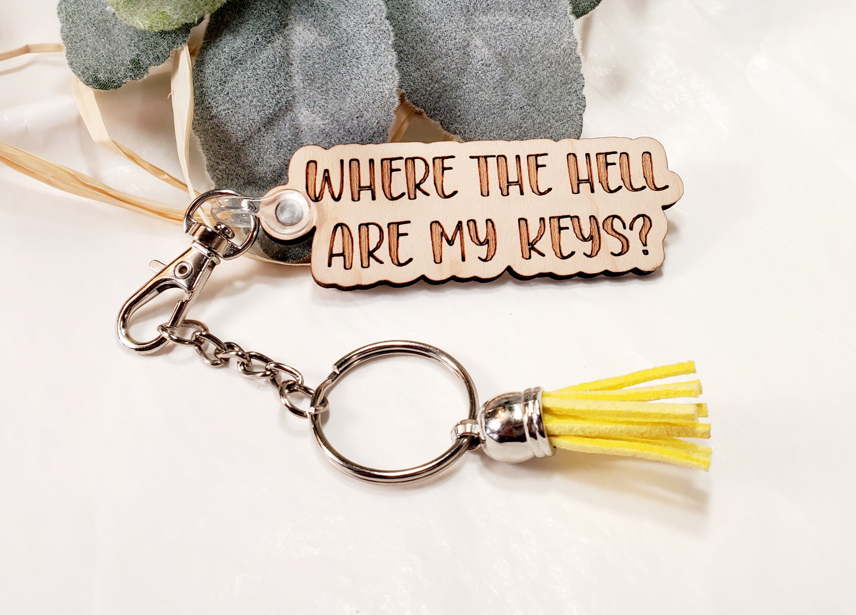 Fun Variety of Funny, Snarky Keychains- sold seperately