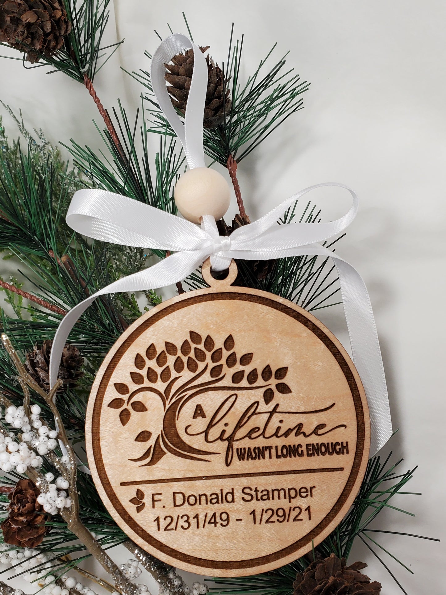 Customized only - Memorial Ornaments