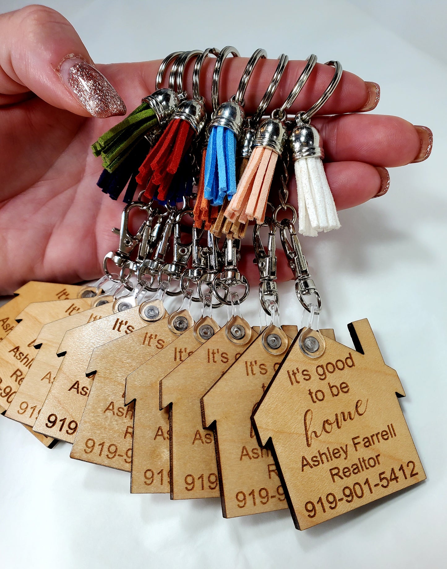 Custom Message Keychains -bulk orders